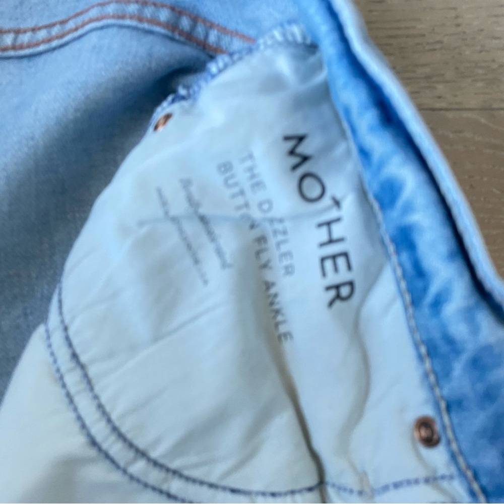 Mother Superior The Dazzler button fly ankle Really Intoxicated Distressed sz 30 - Picture 9 of 16